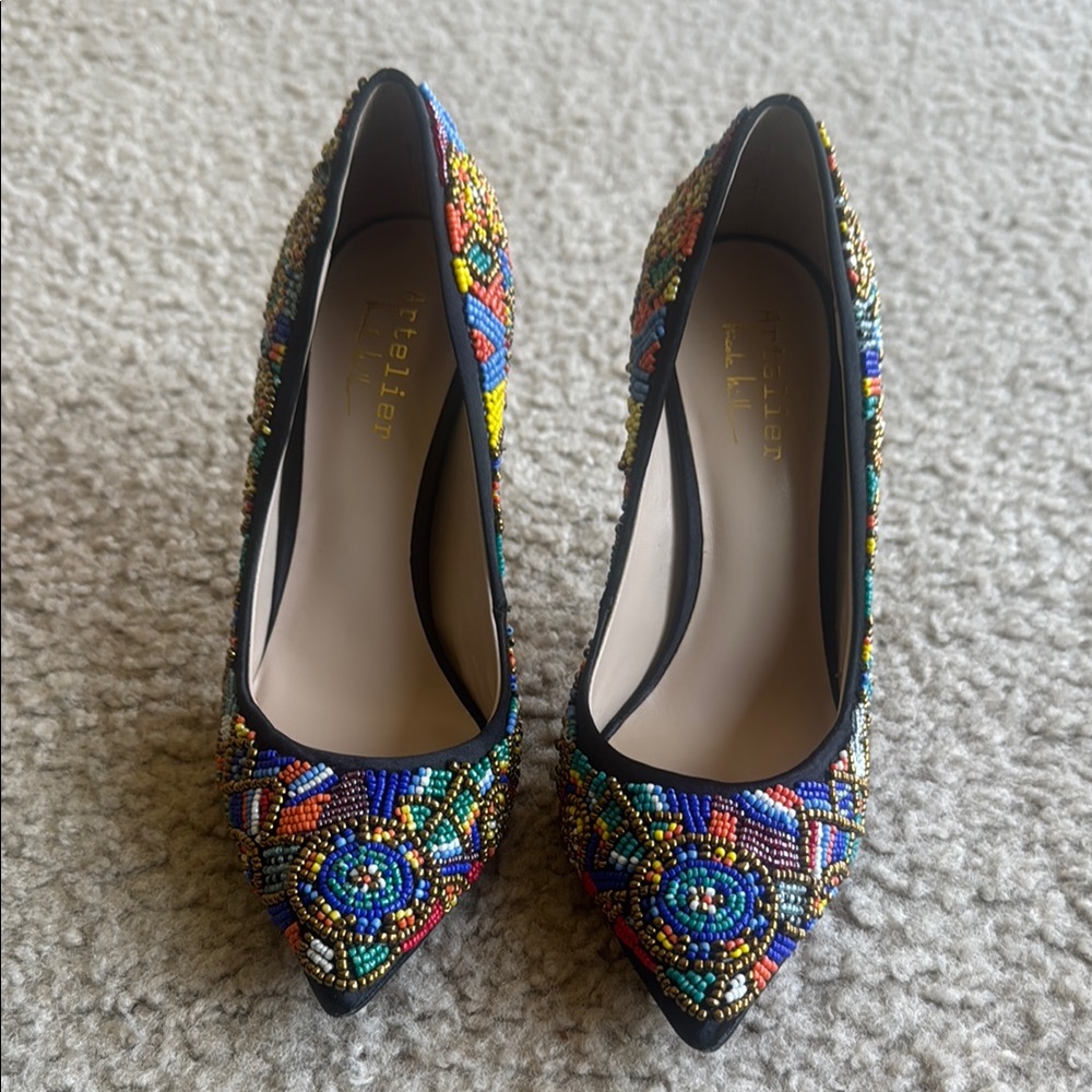 Nicole Miller Heels with Classic Pointed Toe